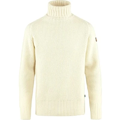 Afbeelding van Fjällräven ÖVIK Roller NECK Sweater Trui, Heren, Maat: XXL, Chalk white