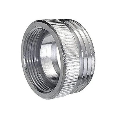 Afbeelding van Cornat verchroomd stuk M22/1igx3/4 inch AG, TEC386303 M22 x 1 binnendraad 3/4 buitendraad, chroom