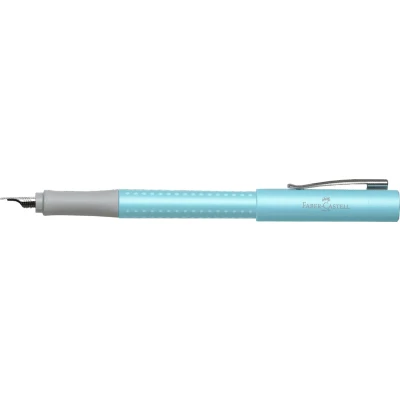 Afbeelding van Vulpen Faber Castell Grip Pearl Turquoise M