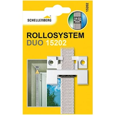 Afbeelding van Schellenberg 15202 Duo, riemgeleiding, rechthoekig, voor rolluikgordel, met tochtafdichting, systeem Mini/Maxi