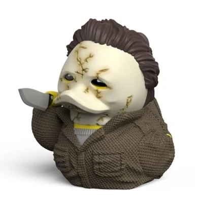 Afbeelding van TUBBZ Eerste editie Michael Myers Collectible Vinyl Rubber Duck Figuur Officiële Rob Zombie Halloween Merchandise Horror Movies