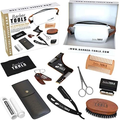 Afbeelding van Set voor baard baardverzorging Beard Box. BARBER TOOLS