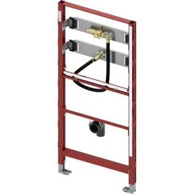 Afbeelding van TECE Profil urinoir inbouwframe met drukspoelerbehuizing U1 112cm