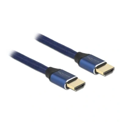 Afbeelding van Delock Ultra High Speed HDMI Cable 48 Gbps 8K 60 Hz blue 1 m certified