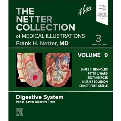 Afbeelding van The Netter Collection of Medical Illustrations: Digestive System, Volume 9, Part II Lower Tract