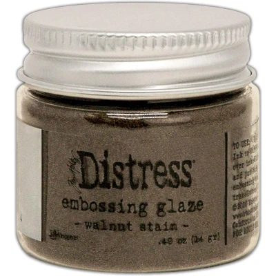Afbeelding van Ranger Distress Embossing Glaze Walnut Stain TDE71044 Tim Holtz (02 20)