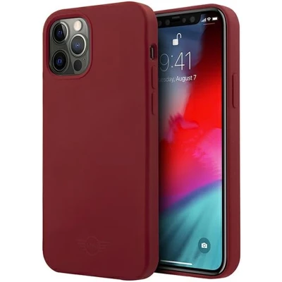 Afbeelding van Mini MIHCP12MSLTRE iPhone 12/12 Pro 6.1 rood/rood harde hoes Siliconen Tone On