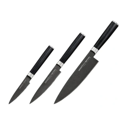 Afbeelding van Samura Mo V Stonewash Messenset 3 Delig