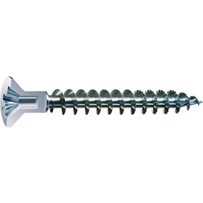 Afbeelding van SPAX Universele schroef met kopgat, 4,5 x 45 mm, 500 stuks, kruiskop Z2, kleine verzonken kop (Ø 5 mm), volledige schroefdraad, WIROX A3J, 0271010450455