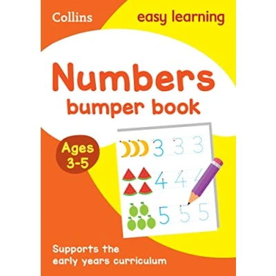 Afbeelding van Collins Easy Learning Preschool Numbers Bumper Book Ages 3 5: Ideal for Home