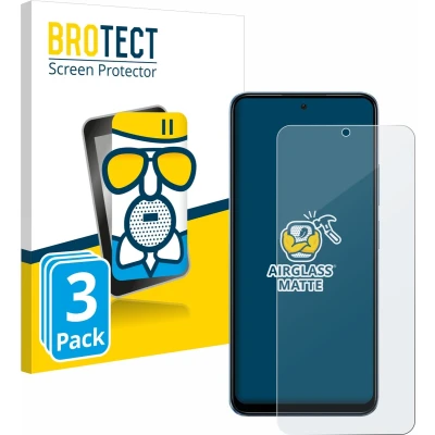 Afbeelding van BROTECT Screenprotector voor Xiaomi Redmi Note 12 4G Folie Beschermfolie Beschermglas matte (3 Stuks)