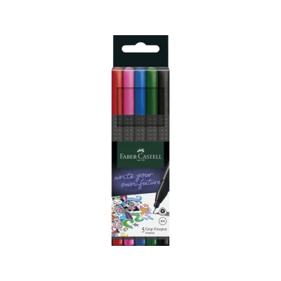 Afbeelding van Fineliner Grip, Basic assorti