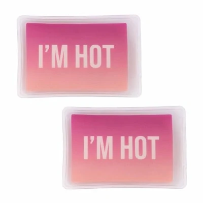 Afbeelding van Fisura Originele handwarmer “I’m hot. Mini handverwarmer in gel, herbruikbaar en handig voor onderweg. Geschikt outdoor avonturen of dagelijks gebruik de kou. Set van 2 stuks.