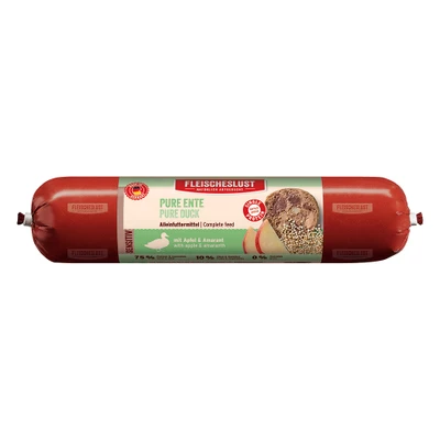 Afbeelding van Voordeelpakket Fleischeslust 12 x 800 g Sensitive: Pure eend met appel &amp; amarant