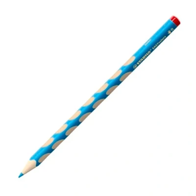 Afbeelding van STABILO EASYcolors Ergonomisch Kleurpotlood Rechtshandig Extra Dikke 4.2 mm Kern Licht blauw