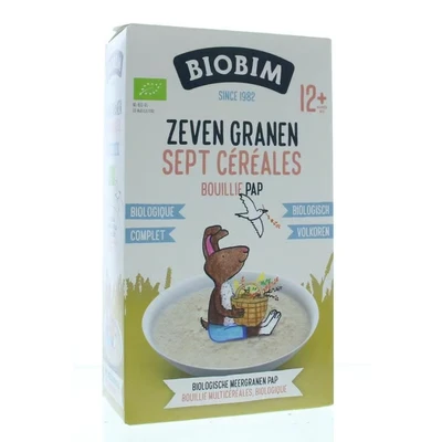 Afbeelding van Biobim 7 Granenpap 12+ maanden bio 250 g