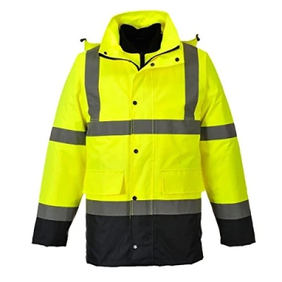 Afbeelding van Hi Vis 4 in 1 Contrast Traffic Jack maat Medium, YeNa