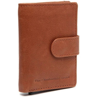 Afbeelding van Leren Pasjeshouder Cognac Kaunas The Chesterfield Brand