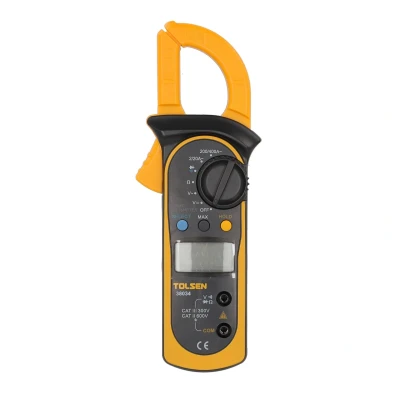 Afbeelding van Tolsen Multimeter Met klem Digitaal Data hold functie