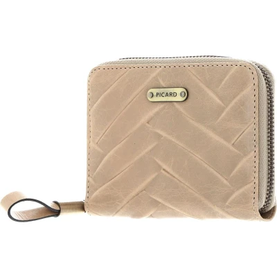 Afbeelding van PICARD Portemonnee Basket 1 Zip Wallet Cookie Beige
