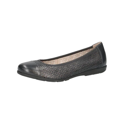 Afbeelding van Caprice Ballerina&#039;s, Dames, Maat: 42, Ocean softnap Leer