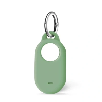 Afbeelding van Msagkah SmartTag2 hoesje, compatibel met Samsung Galaxy SmartTag2, anti verlies tracking hoes sleutelhanger voor Smart Tag2 (groen)