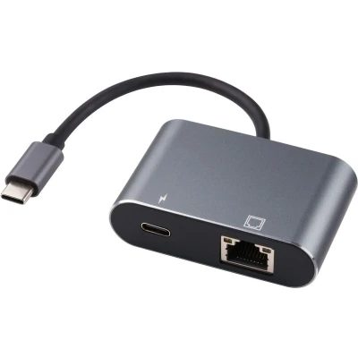 Afbeelding van MicroConnect USB Type C naar, Netwerkadapter, Zwart