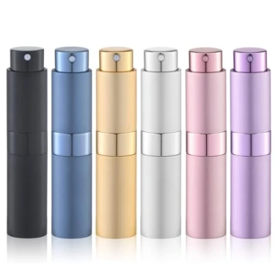Afbeelding van Lulupack 8 ml verstuiver, draagbaar, navulbare parfumverstuiver, Keulen reis spuitfles (6 stuks, meerkleurig 3)