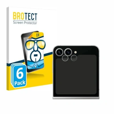 Afbeelding van BROTECT Screenprotector voor Samsung Galaxy Z Flip6 (ALLEEN Camera Lens) Folie Beschermfolie transparant (6 Stuks)