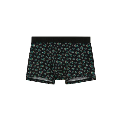 Afbeelding van HOM Dizzy boxer briefs H01 Black print mannen M