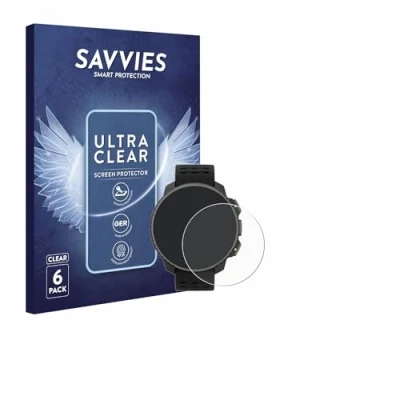 Afbeelding van Savvies Screenprotector voor Suunto Vertical Solar Folie Beschermfolie transparant (6 Stuks)