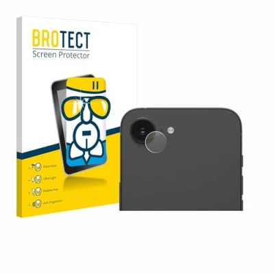 Afbeelding van BROTECT Screenprotector voor Apple iPhone 16e (ALLEEN Camera Lens) Folie Beschermfolie Beschermglas transparant