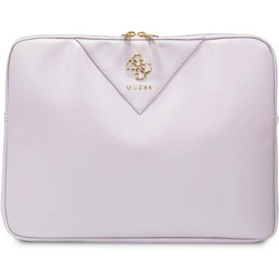 Afbeelding van Guess Triangle Big 4G Logo Universele Laptoptas (Geschikt voor toestellen tot 14&quot;) Paars
