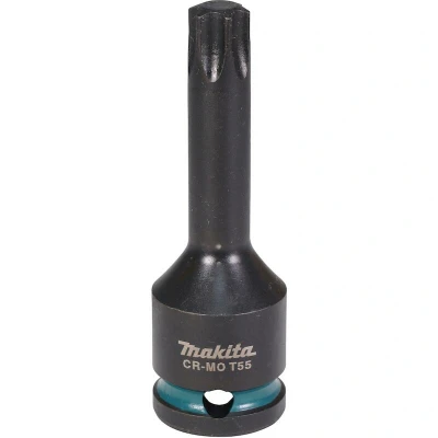 Afbeelding van Makita Accessoires Slagschroefbit T55x78mm Impact Black 1/2&quot; VK E 19847