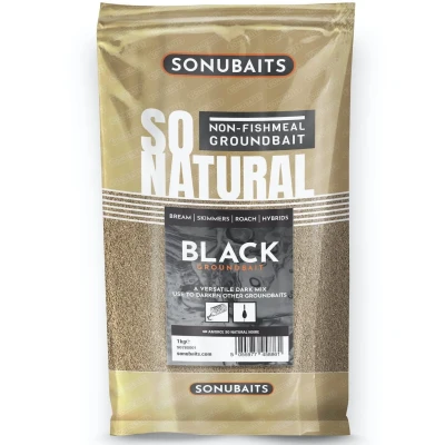 Afbeelding van Sonubaits So Natural Groundbait (1 kilo) Soort : Black