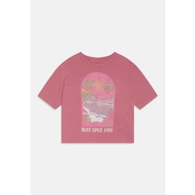 Afbeelding van Roxy SUN FOR ALL Seasons Tshirt print voor kinderen, Maat: 140, Heather rose