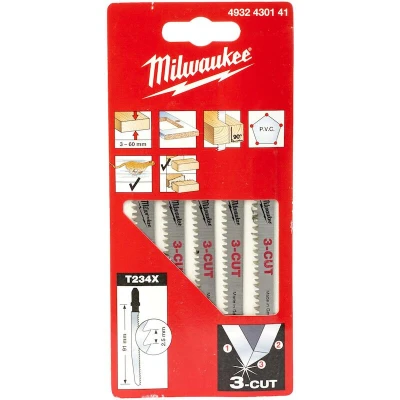 Afbeelding van Milwaukee decoupeerzaagblad T234X (5st)