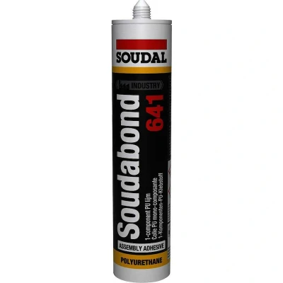 Afbeelding van Soudal Soudabond 641 Constructielijm 310 ml Zwart 131494