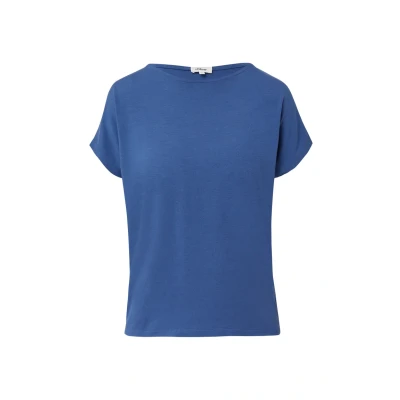 Afbeelding van s.Oliver ÜBERSCHNITTENEN Schultern Tshirt basic, Dames, Maat: 34, Royalblau