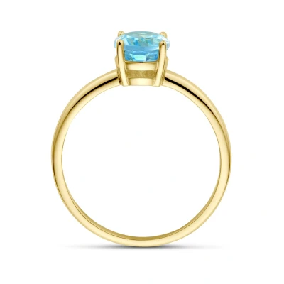 Afbeelding van Ring Blauw Topaas