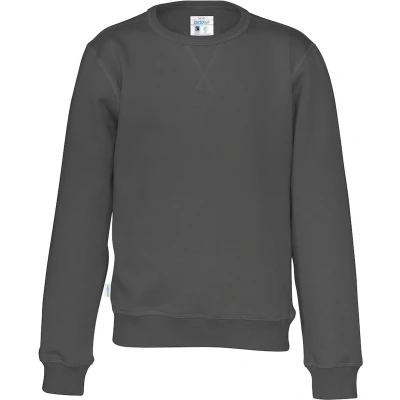 Afbeelding van Cottover SWEATER CREW NECK KID GOTS GECERTIFICEERD 141015 Antraciet