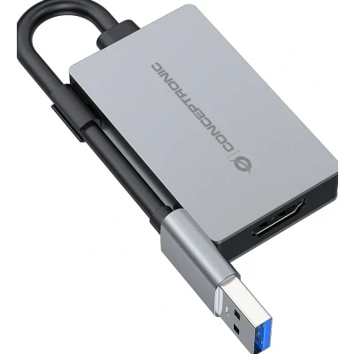 Afbeelding van Conceptronic ABBY22G USB grafische adapter 1920 x 1080 Pixels Grijs