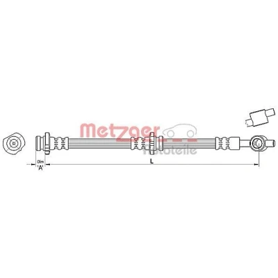 Afbeelding van Remslang METZGER 4110383