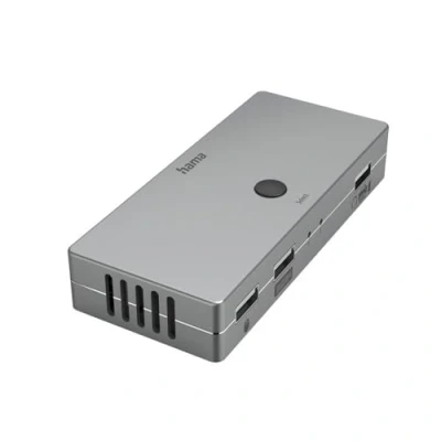 Afbeelding van Hama Kvm Switch 4 Poorten 3X Usb A 1X Hdmi Incl. Kabel