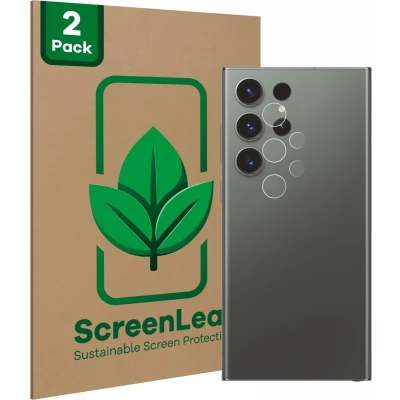 Afbeelding van ScreenLeaf Screenprotector voor Samsung Galaxy S23 Ultra (ALLEEN Camera Lens) Duurzame schermbescherming Folie Beschermfolie transparant (2 Stuks)