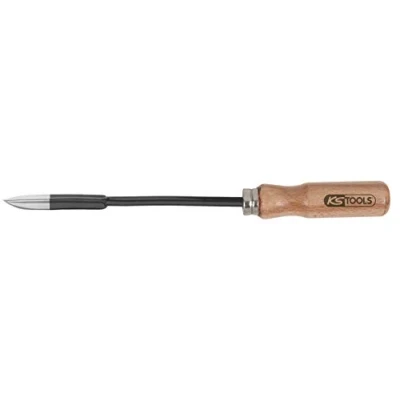 Afbeelding van KS Tools, Raspen + Vijlen, Driehoekige lepel schraper, 420mm (420 mm)
