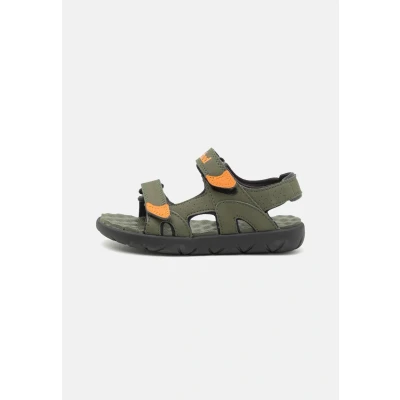 Afbeelding van Timberland Youth Perkins Row 2 Strap Dark Green w Orange Schoenmaat 33