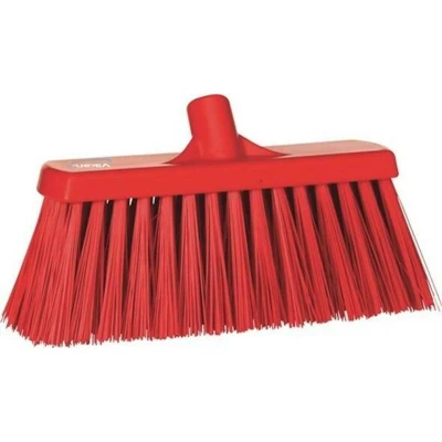 Afbeelding van Vikan Bezem Kop Hard 33cm Rood