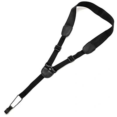 Afbeelding van TIGER Ukulele Strap verstelbare zwarte Uke riem