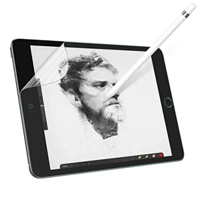 Afbeelding van MoKo Like Paper Screen Protector Compatible with iPad Mini 5, [Like Film Writing] Anti Glare PET Clear Fit New (5th Generation) 7.9&quot; 2019 Tablet Matte